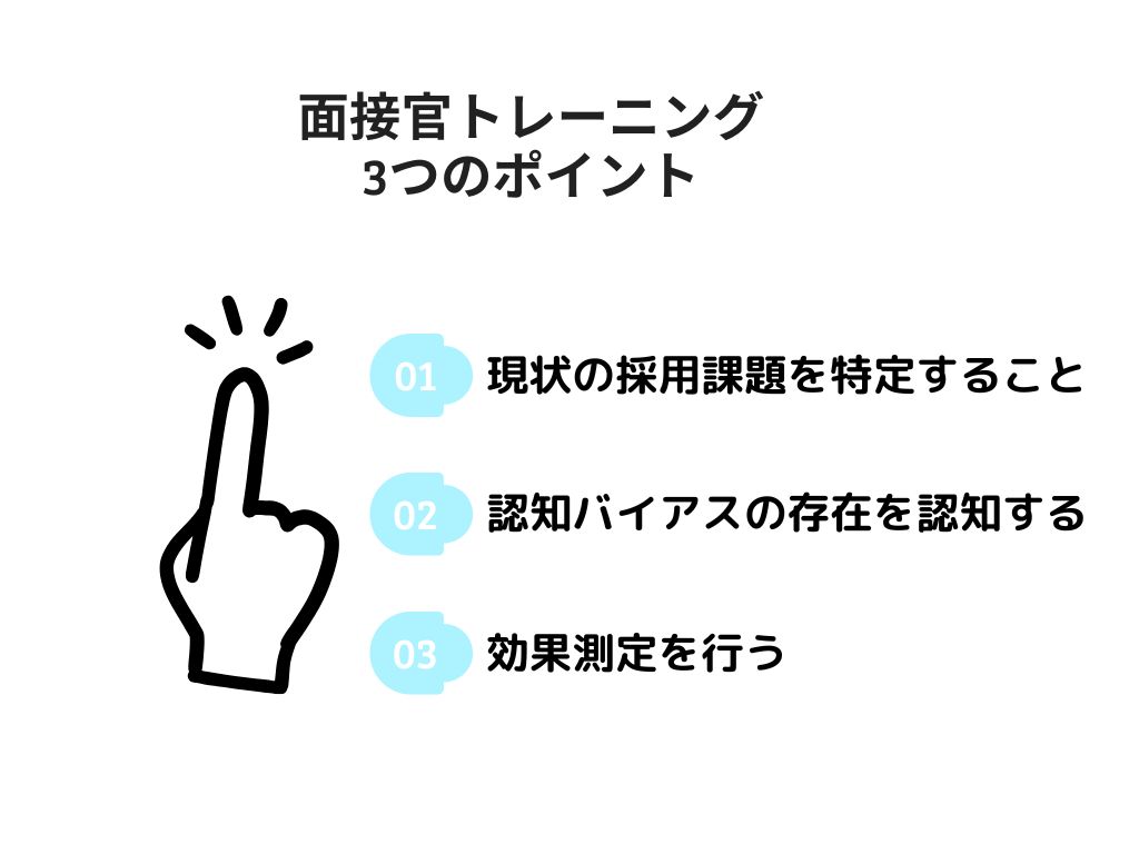 面接官トレーニングのポイントは？