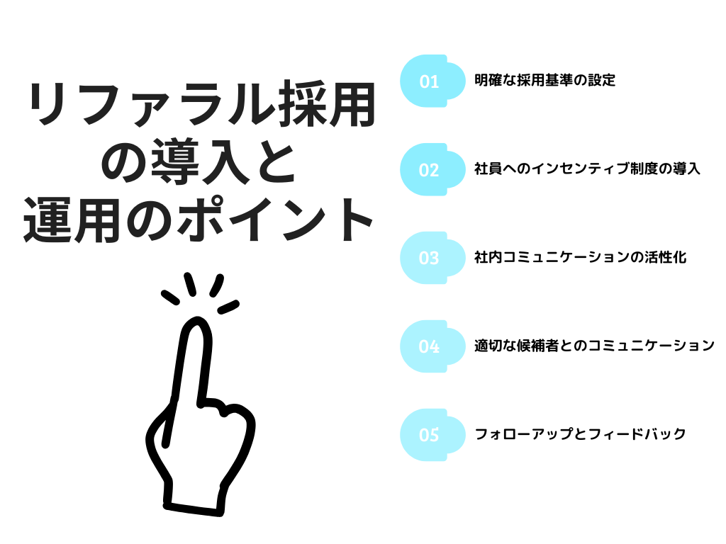 リファラル採用の導入と運用のポイント