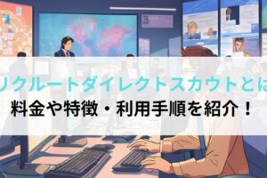 リクルートダイレクトスカウトとは｜料金や特徴・利用手順を紹介！