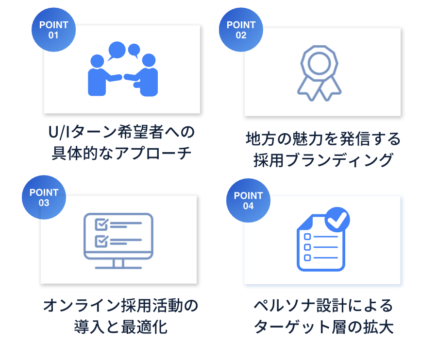 地方採用を成功させるためのポイン