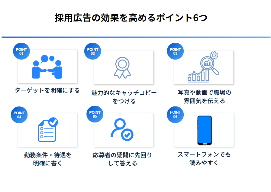 採用広告の効果を高めるポイントは？