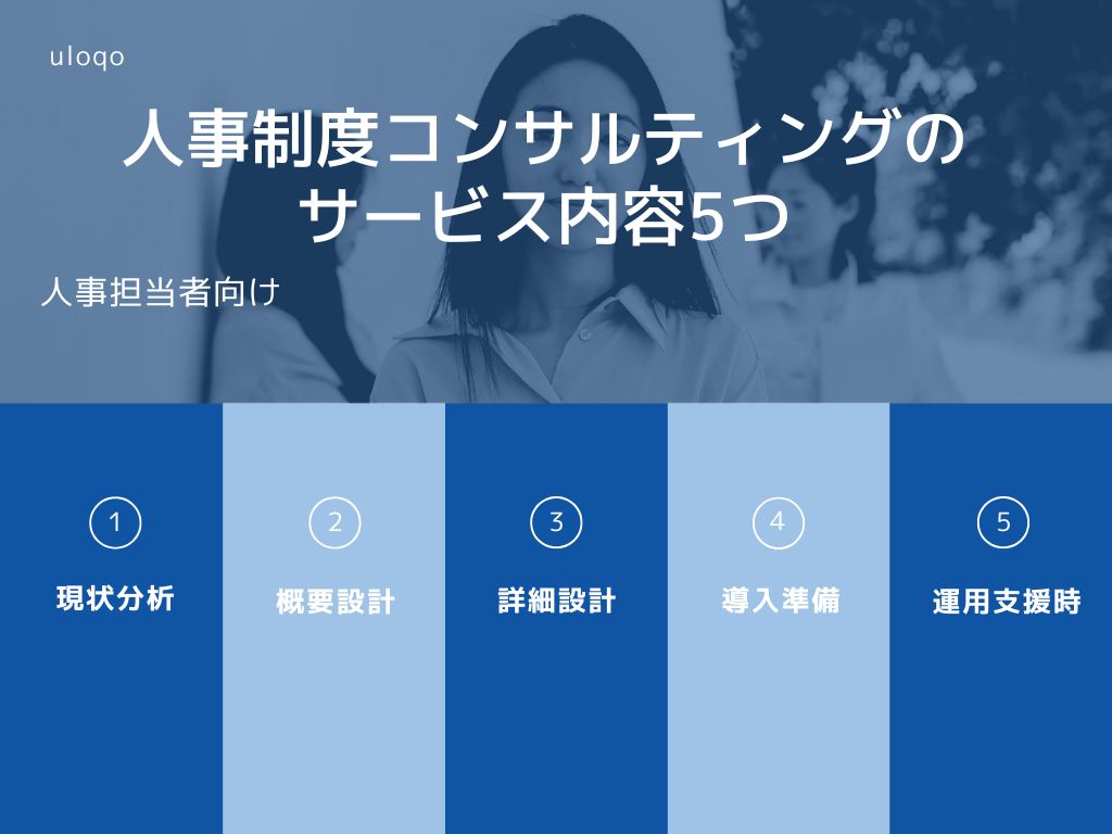 人事制度コンサルティングのサービス内容